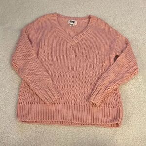 PINK knit sweater xs